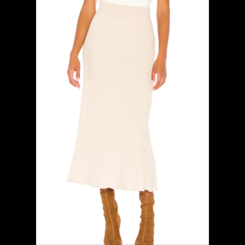 F R E E  P E O P L E  Shine Bright Knit Skirt